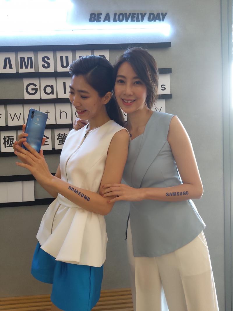 Galaxy A8s 成像（圖／三星）