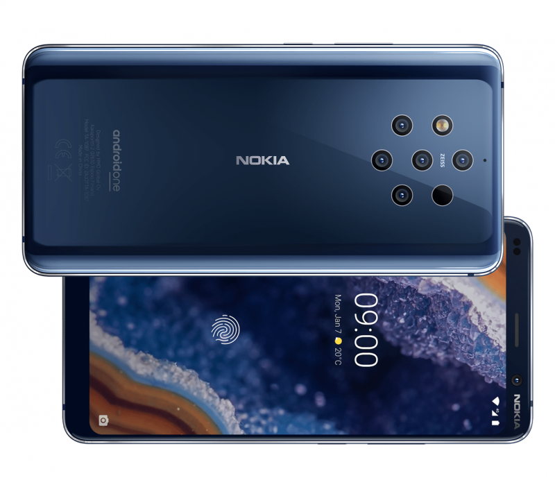 Nokia 9 PureView(圖翻攝自Nokia官網)