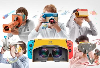 Switch 主機一秒變身 VR眼鏡!任天堂推全新擴充配件套裝組合 Switch 主機一秒變身 VR眼鏡!任天堂推全新擴充配件套裝組合