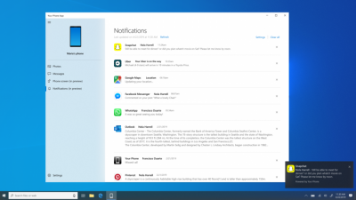 Windows 10 讓你放下手機!微軟測試在電腦顯示 Android 通知 Windows 10 讓你放下手機!微軟測試在電腦顯示 Android 通知