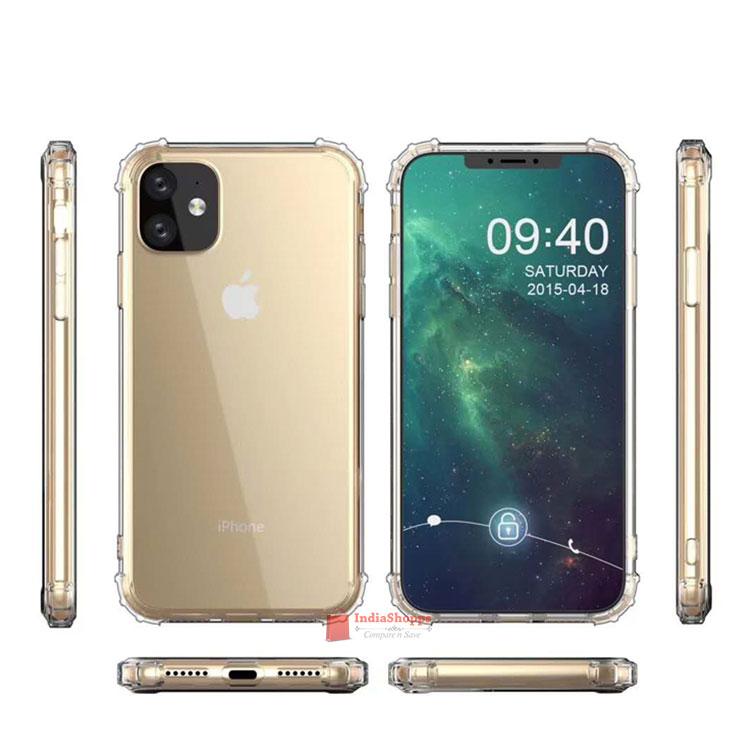 外媒爆料稱2019版的iPhone XR 將有全新的金色加入。圖為最新於網路曝光的渲染圖。(圖翻攝自Indiashopps)