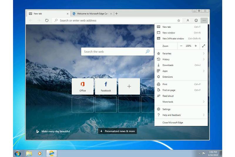 微軟宣布 Chromium 版 Microsoft Edge 瀏覽器支援舊版 Windows 7 And 8 科技 卡提諾論壇
