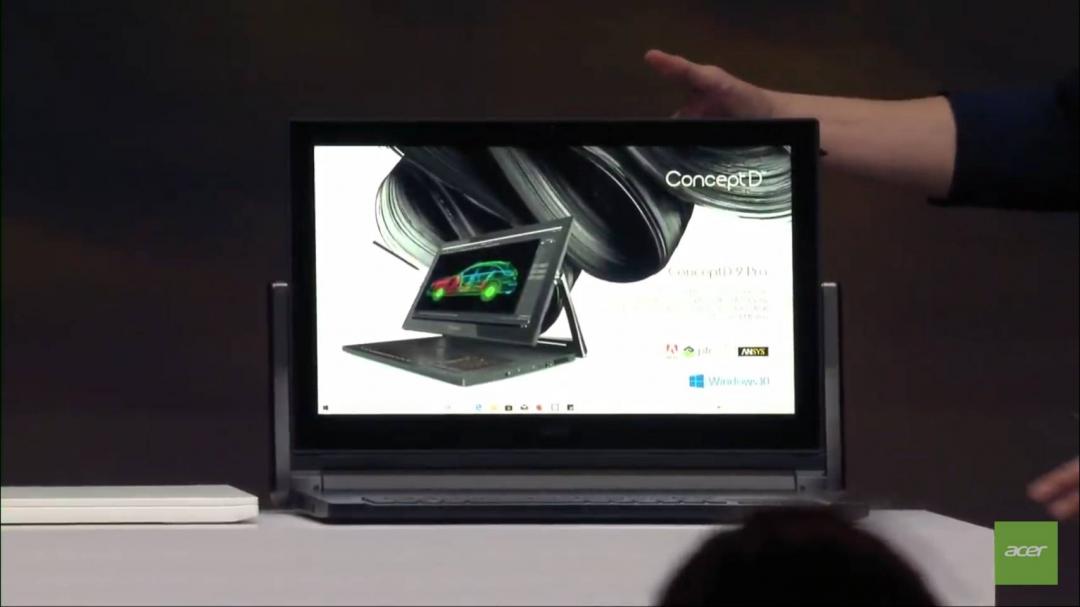 ConceptD 9 Pro（圖／截自 Acer 直播）