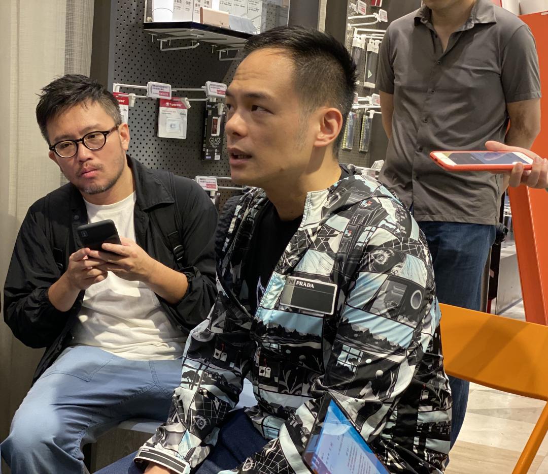 台灣大哥大總經理林之晨(圖/記者黃敬淳攝)