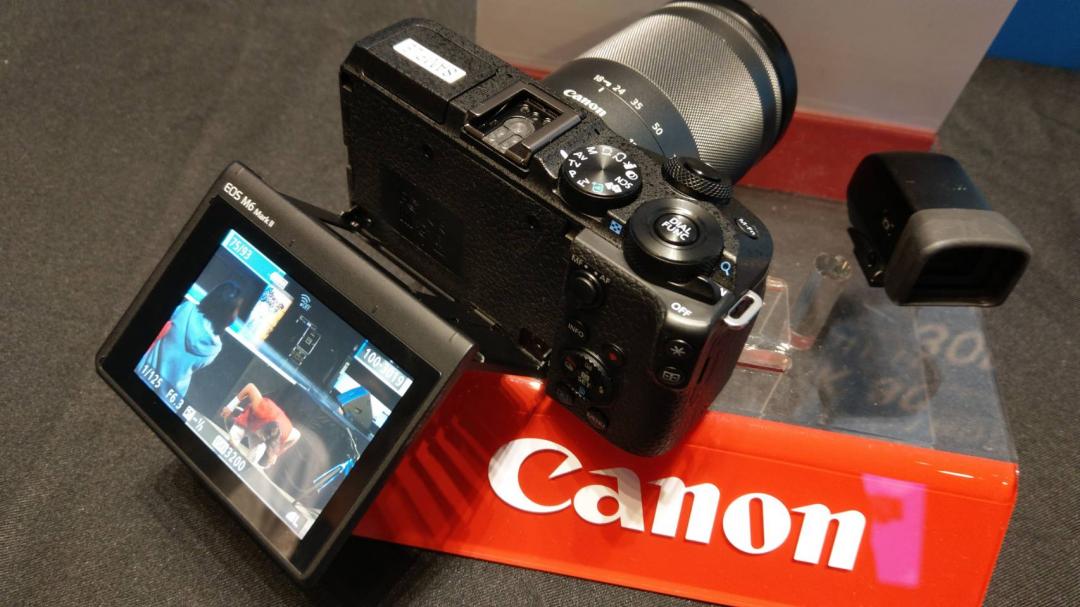 EOS M6 Mark II(圖/記者黃肇祥攝)