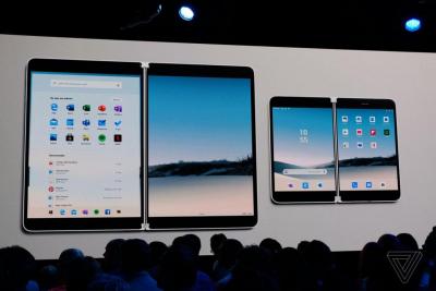 微軟震撼發表 Android 系統「摺疊」手機!「雙螢幕」科幻筆電也亮相 微軟震撼發表 Android 系統「摺疊」手機!「雙螢幕」科幻筆電也亮相