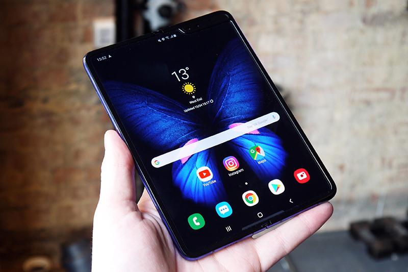 Galaxy Fold（圖片來源／TechRadar）