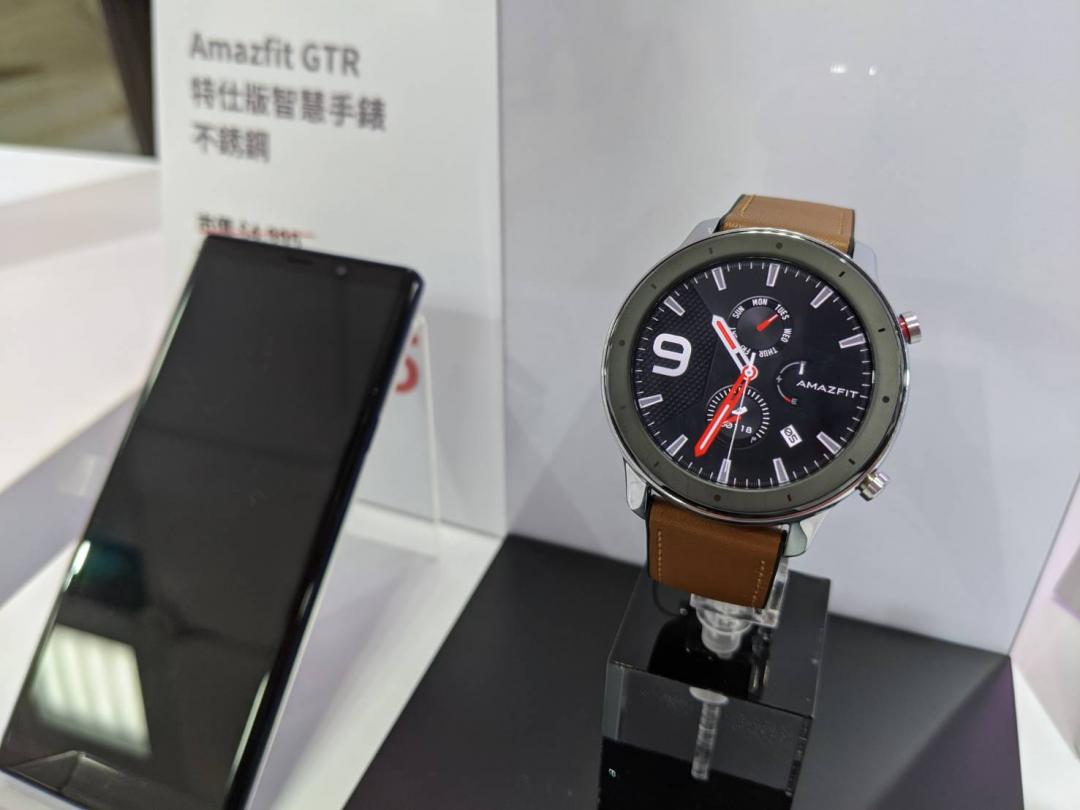 Amazfit GTR 智慧手錶。(圖/記者黃肇祥)
