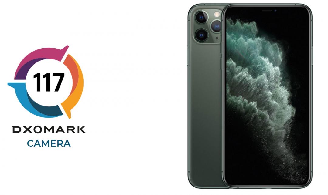 DxOMark公佈iPhone 11 Pro Max的相機錄影評測總成績為117分。  （圖翻攝自DxOMark）