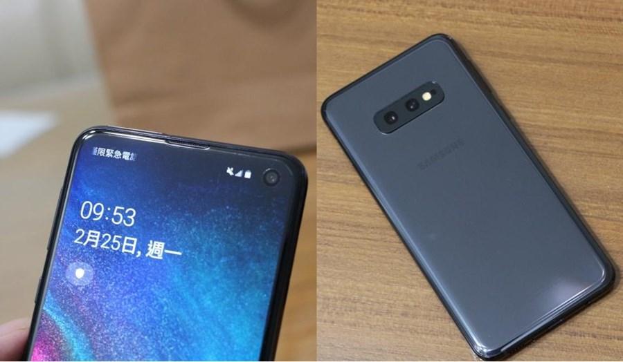 搭載5.8 吋螢幕的 S10e,在台上市售價為24,900元。搭載三星 Exynos 9820 處理器,6GB RAM、128GB 儲存空間,電池容量為 3,100 mAh。此外,前鏡頭搭載 1,000 萬畫素鏡頭,後主鏡頭則為 1,200 萬畫素廣角鏡頭與 1,600 萬畫素 123 度超廣角鏡頭。(圖/記者黃肇祥攝)