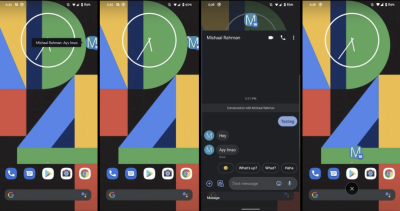Google 致敬臉書？新測試讓通訊軟體都能有「聊天氣泡」