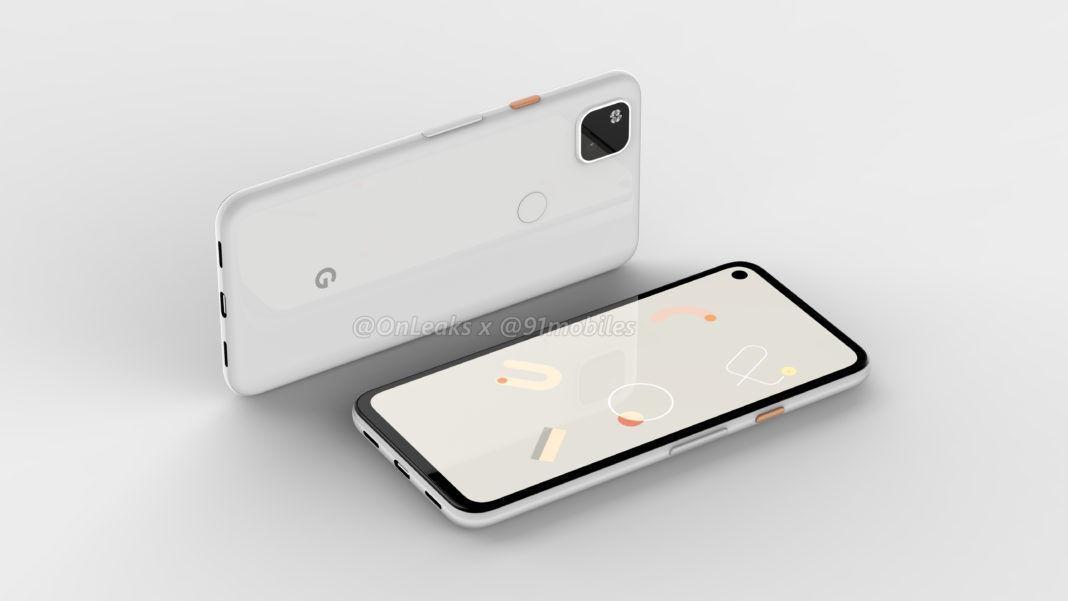 Pixel 4a 的外型預計會和目前的 3a 有不小的變化（圖／翻攝自 @OnLeaks 推特）