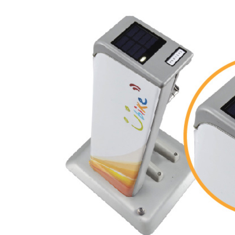 YouBike 2.0 的車柱和舊款不同，單一車柱只能停靠一台單車（圖／翻攝自 YouBike官網）