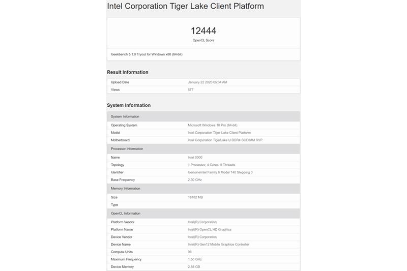 超越 AMD 7nm Vega 係列！Intel Xe 新顯示卡跑分齣爐