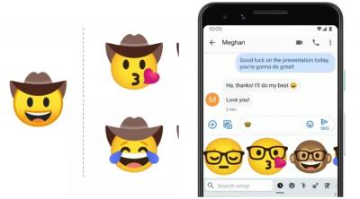 Gboard 鍵盤獨家新技能!傳送表情符號「自動混搭」特效這樣用 Gboard 鍵盤獨家新技能!傳送表情符號「自動混搭」特效這樣用