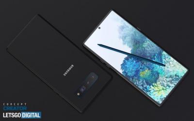 相機設計有變化?三星下半年旗艦 Note 20 概念渲染圖曝光 相機設計有變化?三星下半年旗艦 Note 20 概念渲染圖曝光