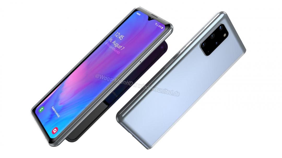 外媒釋出據稱為二代 Galaxy Fold 2摺疊機的多張概念渲染圖。(圖翻攝自Windows United)