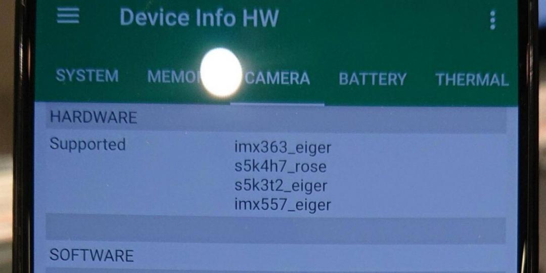 Xperia 1 II 4 顆鏡頭所採用的感光元件。(圖/翻攝 AndroidNext)