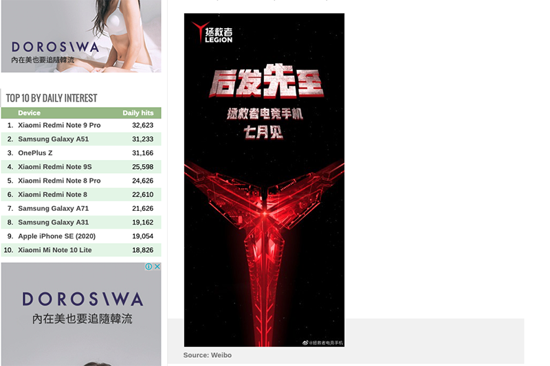 （圖片來源／擷取自 GSM Arena）
