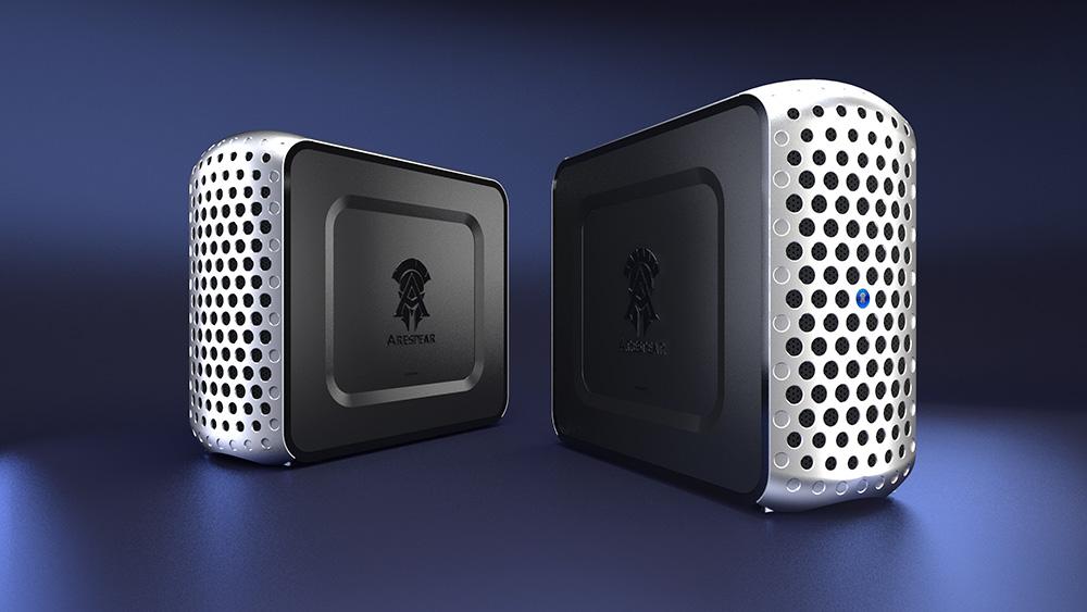 圖為高階規格配置的Arespear C700，採用水冷Intel Core i7-9700處理器、NVIDIA RTX 2070 Super顯示卡，內建16GB DDR4記憶體，並配置有512GB M.2 PCIe SSD與1TB硬碟。售價為31.68萬日圓。（圖翻攝Konami官網）