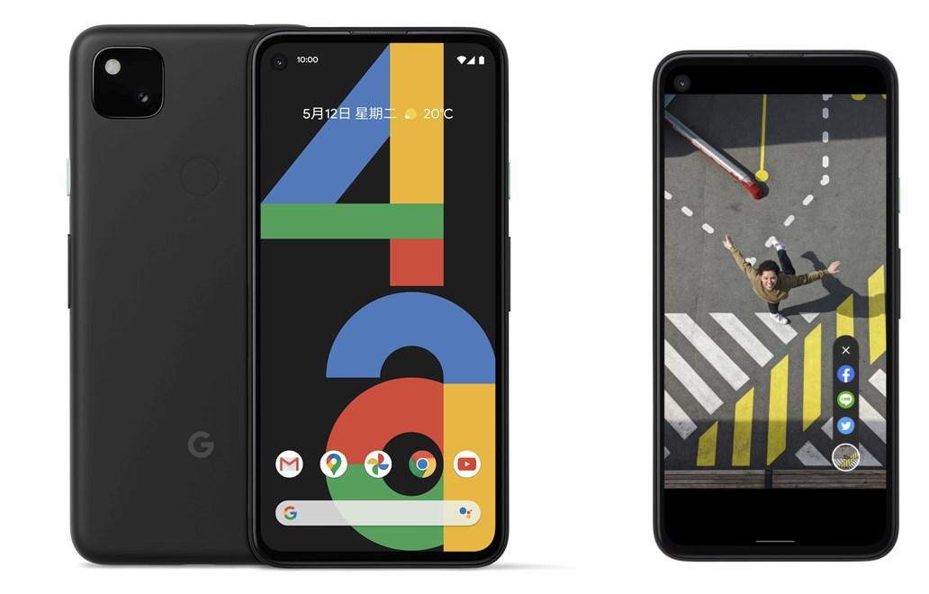 Pixel 4a相機內建一鍵可立即分享最新照片的「社交功能」。（圖／翻攝Google官網）