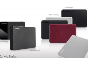 TOSHIBA 全新 Canvio 系列硬碟登場!4 種版本對應不同需求 TOSHIBA 全新 Canvio 系列硬碟登場!4 種版本對應不同需求