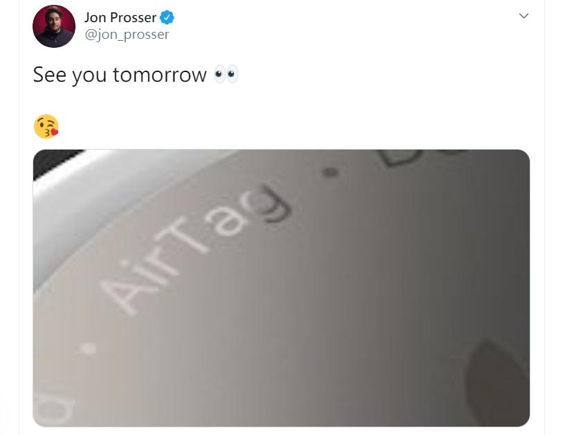 (圖翻攝Jon Prosser 推特)
