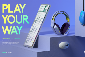 打破電競暗黑色系印象！羅技推出全新「Logitech G 玩色系列」