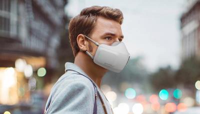 直擊「高科技口罩」!除了防疫、還能淨化空氣 直擊「高科技口罩」!除了防疫、還能淨化空氣