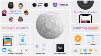 (影)蘋果 HomePod mini 智慧音箱登場!售價僅前代三分之一 (影)蘋果 HomePod mini 智慧音箱登場!售價僅前代三分之一