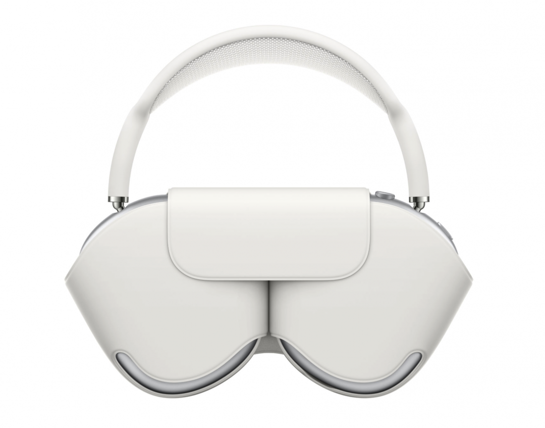 AirPods Max 有造型獨特的耳機套（圖／ 翻攝自蘋果官網）