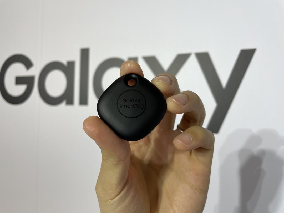Galaxy SmartTag（圖／記者黃敬淳攝）
