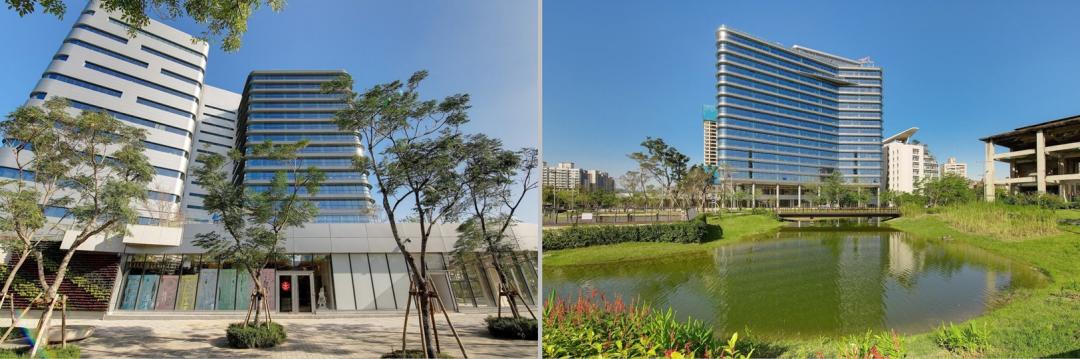 Google 台灣位於板橋 Tpark  (台北遠東通訊園區) 的全新辦公室於1/27正式啟用。圖為外觀建築。(圖/Google提供)