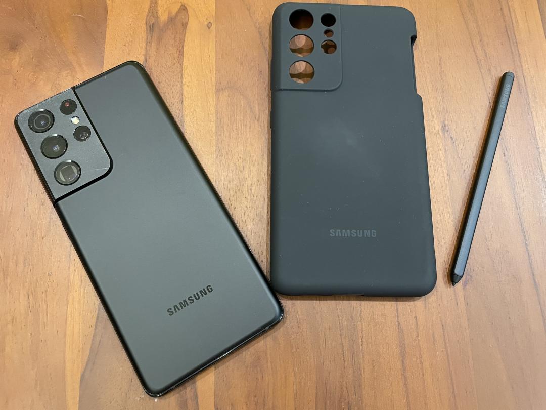 目前大缺貨的 S Pen 保護套（圖／記者黃敬淳攝）