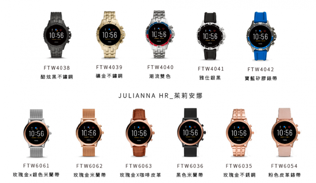  （圖／翻攝自 Fossil 官網）