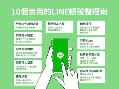 LINE 帳號「大掃除」!官方親授 10 招實用整理術 LINE 帳號「大掃除」!官方親授 10 招實用整理術