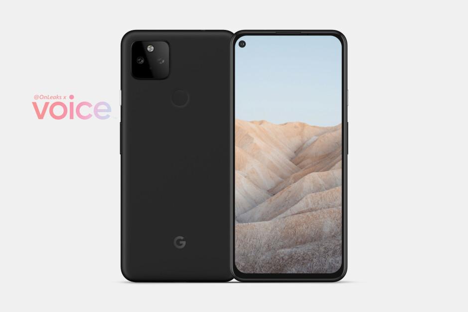 Pixel 5 的傳聞外觀(圖/翻攝自 voice)
