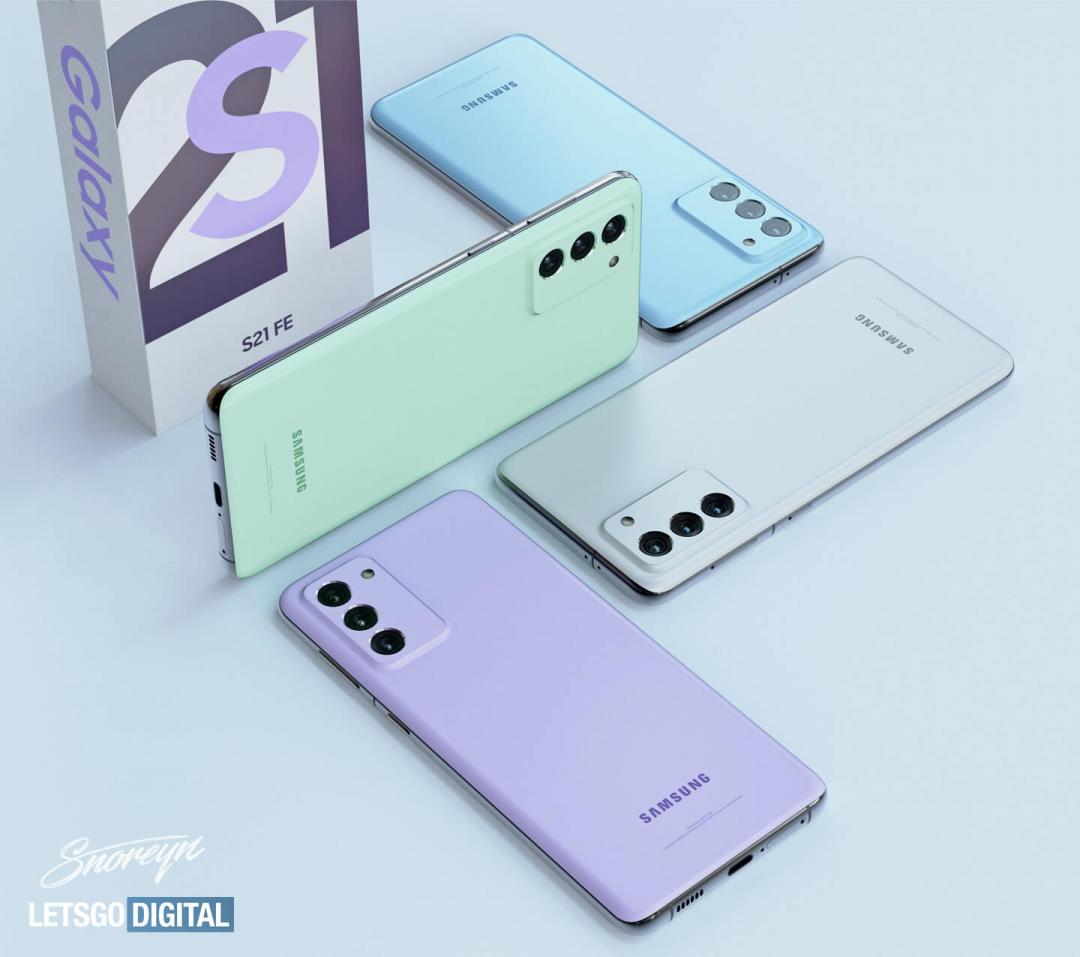 新一代 Galaxy S21 FE 的傳聞外觀(圖/翻攝自 LETGODIGITAL)