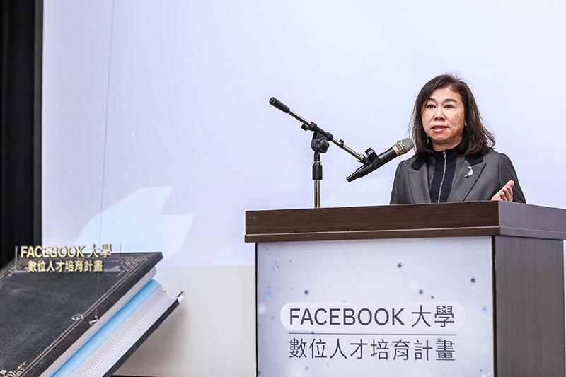 外貿協會副秘書長李惠玲。(圖片來源/臉書提供)