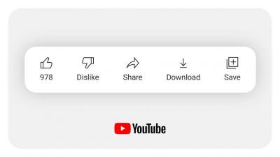 終結「倒讚幫」?YouTube 測試隱藏不喜歡按鈕數字 終結「倒讚幫」?YouTube 測試隱藏不喜歡按鈕數字
