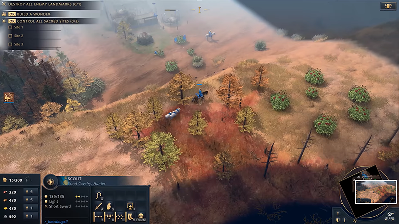 (圖片來源/擷取自 Age of Empires: Fan Preview 影片)