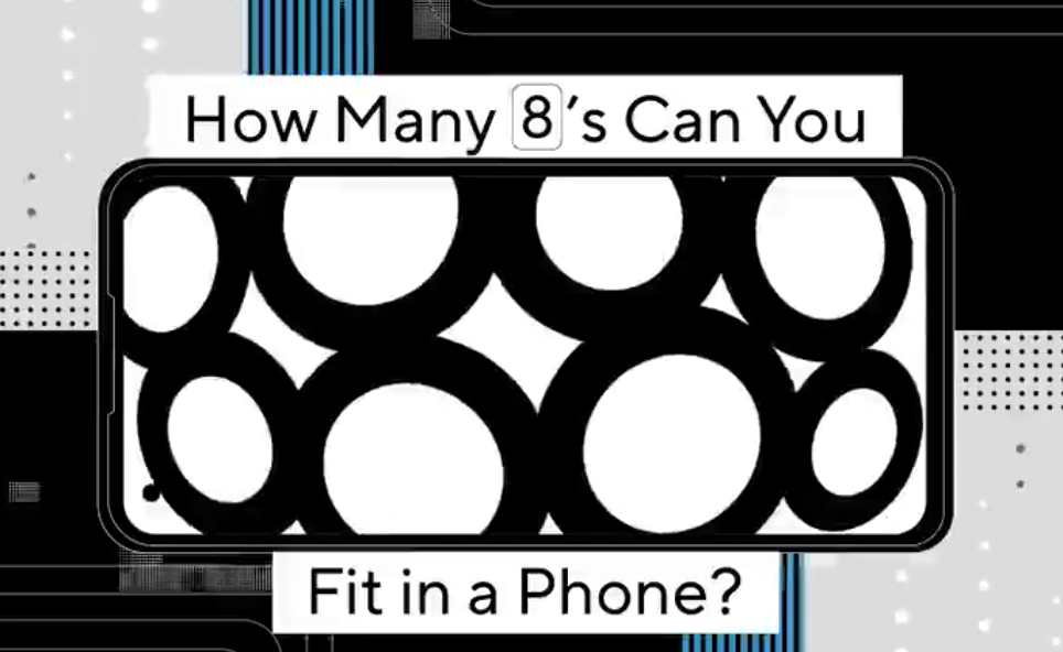  4 個 8 字並排和「How Many 8」，似乎暗示會有 4 款 ZenFone 8 型號（圖／華碩）