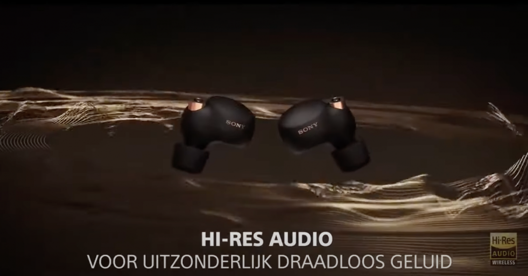 外媒曝光 Sony 耳機外型。(圖/翻攝 YouTube)