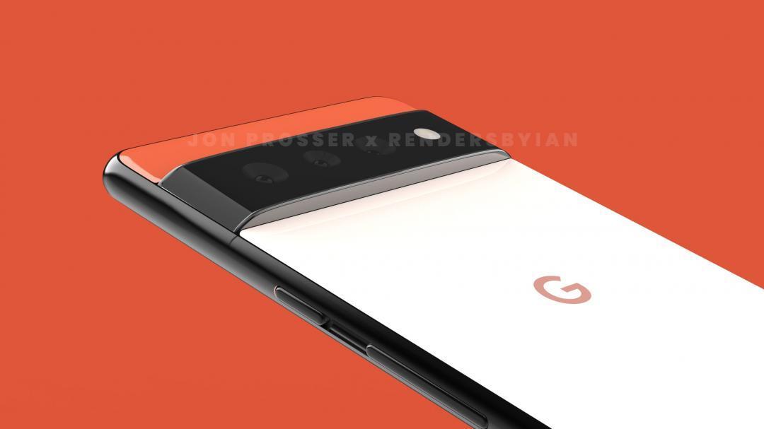 外媒推測的 Pixel 6 設計。(圖/翻攝 Jon Prosser 推特)