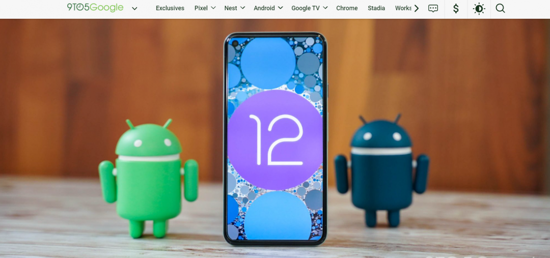 Android 12 的隱藏版小彩蛋被外媒搶先曝光。（圖翻攝9to5Google）