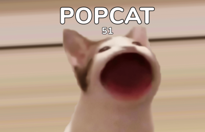 台灣網友狂點「POPCAT」拚第一!帶動這 2 款迷因點擊器也爆紅 台灣網友狂點「POPCAT」拚第一!帶動這 2 款迷因點擊器也爆紅