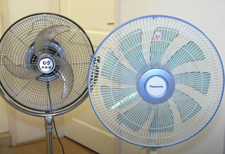 「扇葉」會決定吹出來的風品質。(圖/記者胡姿霞攝)