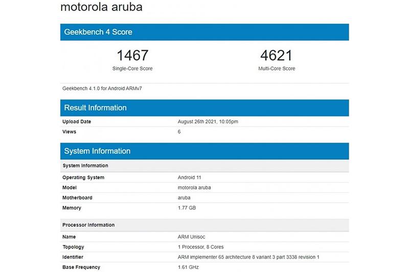 (圖片來源/Geekbench 4)