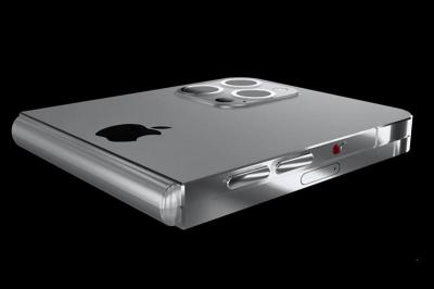 效仿三星摺疊手機!設計師提出「翻蓋式」iPhone 造型 效仿三星摺疊手機!設計師提出「翻蓋式」iPhone 造型