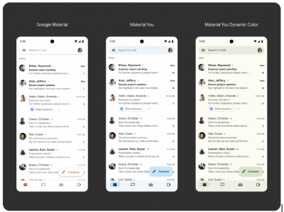 Gmail、行事曆「變色」了!Google 公開系列 App 最新介面設計 Gmail、行事曆「變色」了!Google 公開系列 App 最新介面設計